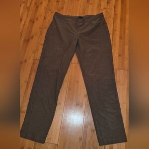 Brown Casual Pants